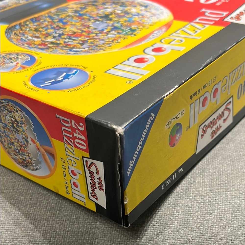 Ravensburger 🔴3/$25! 🔴 The Simpsons Puzzleball 240 piece jigsaw puzzle - Picture 11 of 12